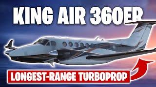 Inside $ 7.9 Million King Air 360ER   The Longest-Range Turboprop