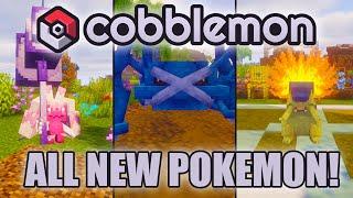 ALL NEW POKEMON in Cobblemon 1.4 Friends and Farms