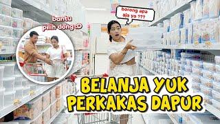 BELANJA PERKAKAS DAPUR BANYAK BANGET  SUPER HAPPY 