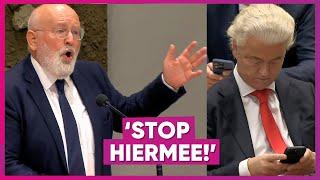 Wilders negeert Timmermans over Israël