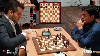 Ian Nepomniachtchi vs Hikaru Nakamura  World Rapid 2021  Round 12 Day 3