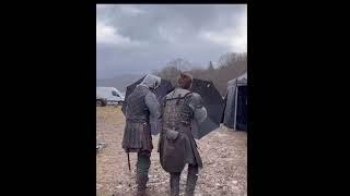 Shield Wall  The Last Kingdom  On set shenanigans