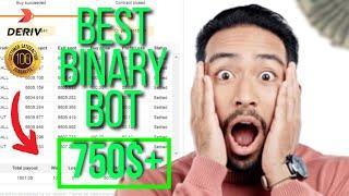 BEST BINARY BOT 2023  BEST DERIV BOT  NO MARTINGALE  NO LOSS  HINDI