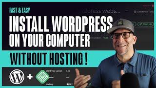 Install WordPress for Free Without Hosting with Local By Flywheel the Easiest Localhost