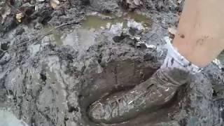 white Converse Chucks in mud - Part 4