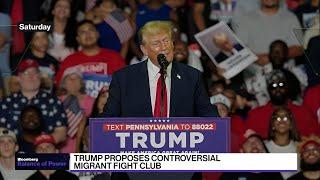Trump Proposes Controversial Migrant Fight Club