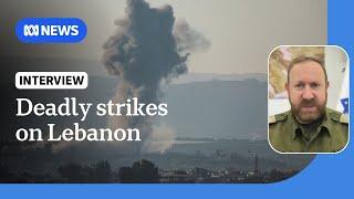 IDF Spokesperson defends attacks on Lebanon  ABC News