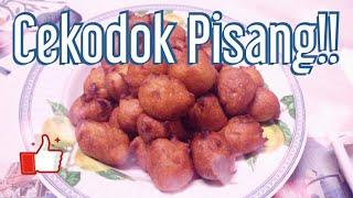 Cekodok Pisang Dengan Emak Tersayang.  #Resepi#Sarapan#Pisang