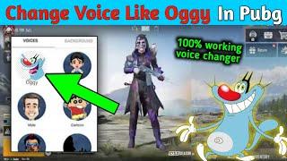 How to change voice like Oggy in Pubg-Bgmi part-6  Voice changer for android  Voice changer app
