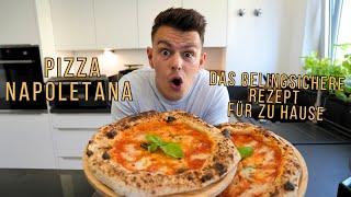 Pizza Napoletana - Mit diesem Rezept machst du ZU HAUSE die beste Pizza deines Lebens.