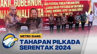 Tahapan Pilkada Serentak 2024