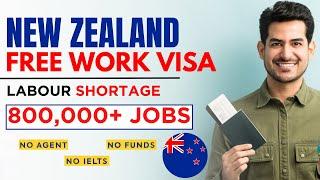 New Zealand FREE WORK VISA 2024  800000+ JOBS