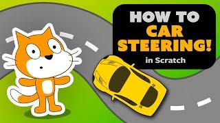 Simple Car Steering Simulation  Scratch Tutorial