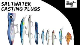 HOW TO CHOOSE THE BEST SALTWATER LURES TO  BUY  BEST SALTWATER CASTING PLUGS