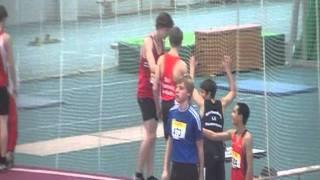 22.01.2012 Frankfurt HM 1.Platz M15 Nico Gremm 60m Hürden 867sec Januar 2012