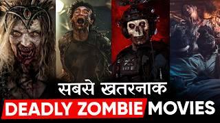 Top 5 DEADLY Zombie Movies Hindi Dubbed  Best Hollywood Zombie Movies In Hindi  Movies Stock