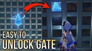 3 Easy Steps to Unlock this Gate Lumenspar Inside - Genshin Impact