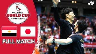 Egypt  Japan - Full Match  Men’s Volleyball World Cup 2019