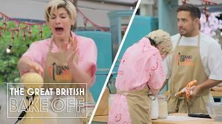 Jodie Whittaker serves up custard creams and CHAOS  The Great Stand Up To Cancer Bake Off