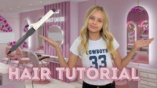 Curling My Hair Like a Pro Tutorial with Perri Brielle 