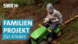 Seilwinde für Kindertraktor