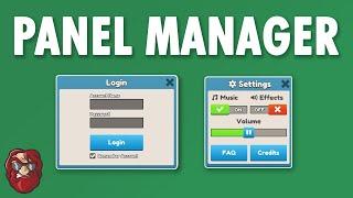 Unity Panel Manager - Panels & Popups the RIGHT WAY Unity 2021