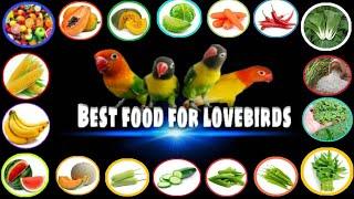 TOP 25 BEST VEGETABLES & FRUITS FOR LOVEBIRDS II BEST FOODS FOR AFRICAN LOVEBIRDS