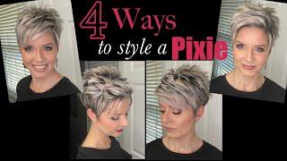 Pixie Hair Tutorials  4 Styles in 1 Video