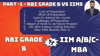 RBI Grade B comparison with IIMs Should you target RBI or MBA? RBI Grade B latest salary perks -1