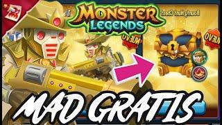 MAD COUNTRY GRATISYA ESTOY EN LIGA 5 RAPIDITO- MONSTER LEGENDS