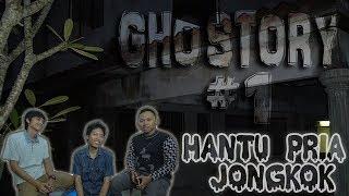 GHOSTORY #1 - PENAMPAKAN HANTU PRIA BERJONGKOK DIATAP RUMAH  KONTRAKAN TV