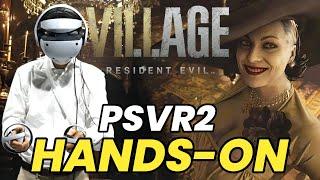 PSVR 2 Resident Evil Village VR Hands-On Impressions  TGS 2022