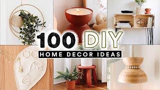 100 DIY HOME DECOR IDEAS + HACKS You Actually Want To Make  Full Tutorials