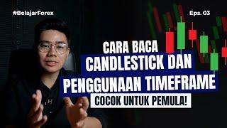 Cara baca candlestick dan penggunaan timeframe - cocok untuk pemula  #BelajarForexDariNol Eps.03