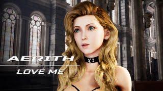 AERITH LOVE ME Costume  FINAL FANTASY 7 REMAKE  Tifa mod 4K 60FPS