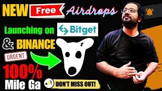  Free Crypto Airdrops - Dogs Coin - Claim on Telegram - Forget Hamster kombat  Crypto Updates