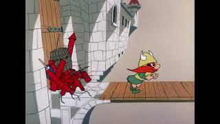 Yosemite Sam  Bugs Bunny -name of episode Prince Violent-Year of production  1961