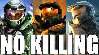 Beating The Halo Trilogy WITHOUT KILLING? Halo CE Halo 2 Halo 3 Pacifist