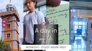 Balancing Work and Studies  Vlog Sudip Karki