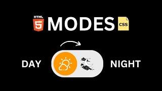 Dark and Light Mode Using Css & Javascript @myselfvedansh