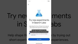 How to use the new generative AI experience in Google Search #Google #Search #AI #shorts