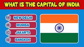 Only a Genius Can Answer this Capital City Quiz Challenge