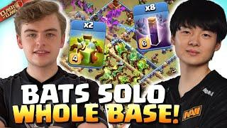 2x Overgrowth lets BATS solo this ENTIRE BASE COMPLETELY BROKEN Clash of Clans