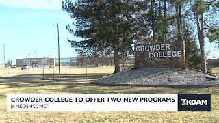 Crowder College offers two new classes