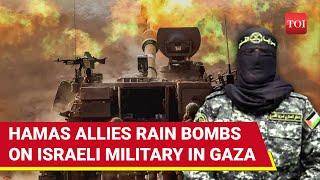 Hamas Allies Bombard Israeli Army Near Egypt Border Dramatic Scenes Of Attacks On Cam  Watch