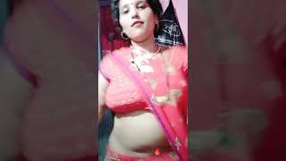 Fat Aunty Dancing in saree  Aunty showing her fat stomach and soft waist in saree