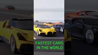 Fastest Cars in the World 2024 Animation I Devel Sixteen vs Bugatti Bolide vs Koenigsegg Jesko