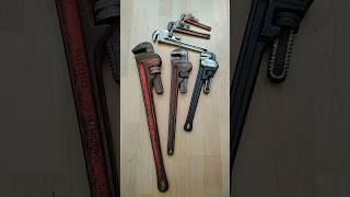 My Collection of Heavy Duty Pipe Wrenches. Ridgid Proto and Forge Steel.