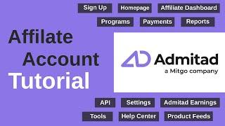 How To Create and Use Admitad Affiliate Account 2024