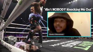 Shakur On Tank Davis “Ain’t NOBODY Knocking Me Out”  Who Will Be The Face Of Boxing Tank Or Shakur?